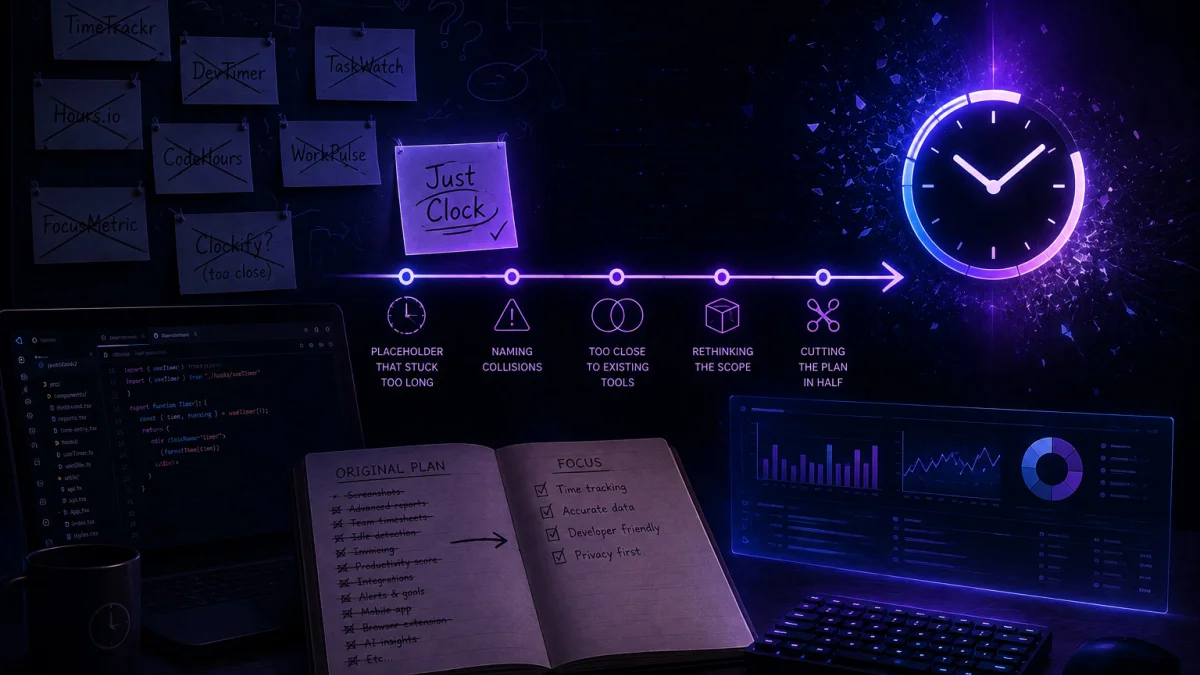 The Story Behind the JustClock Name